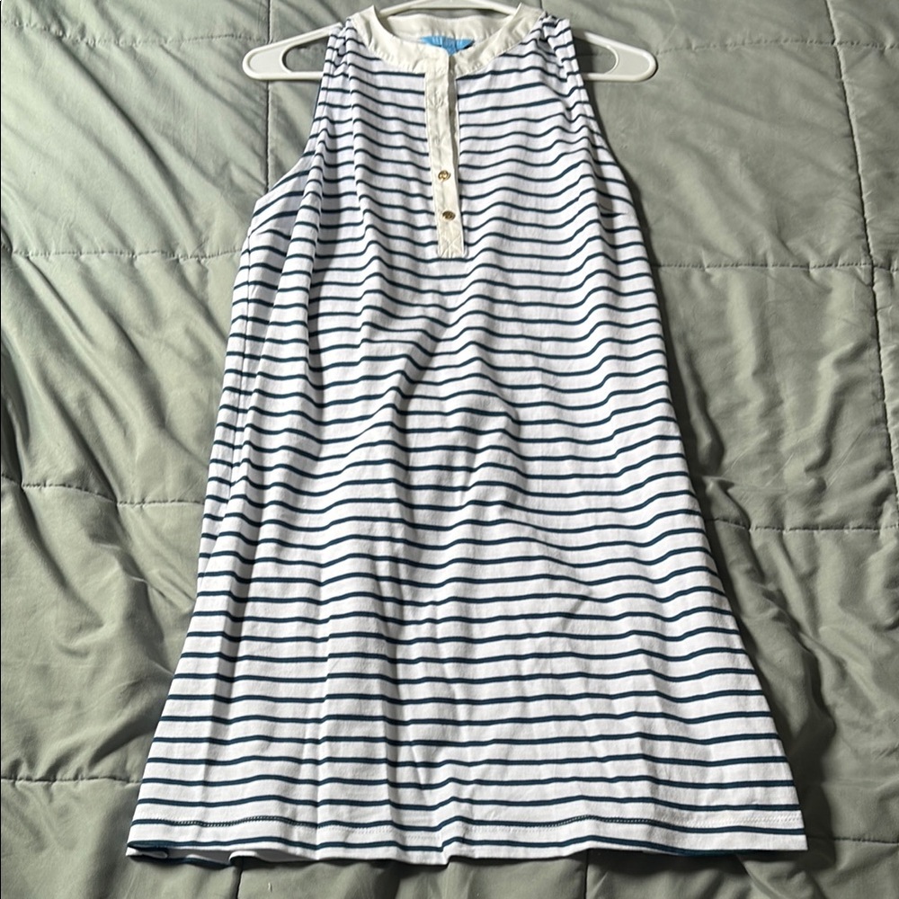 Striped Sleeveless Dress - Picture 2 of 5